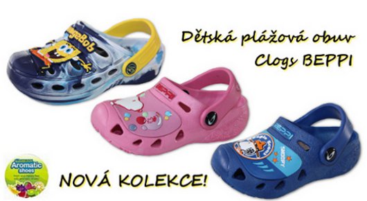 Dětská plážová obuv Clogs Beppi