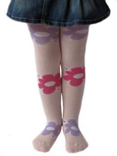 Dětské punčocháče Design Socks s vůní - velká kytka