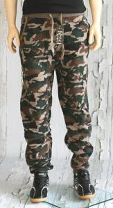 Pánské army tepláky p-te01hn