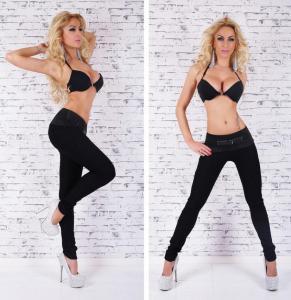 Dámské treginy Luxxury st-ka07bl
